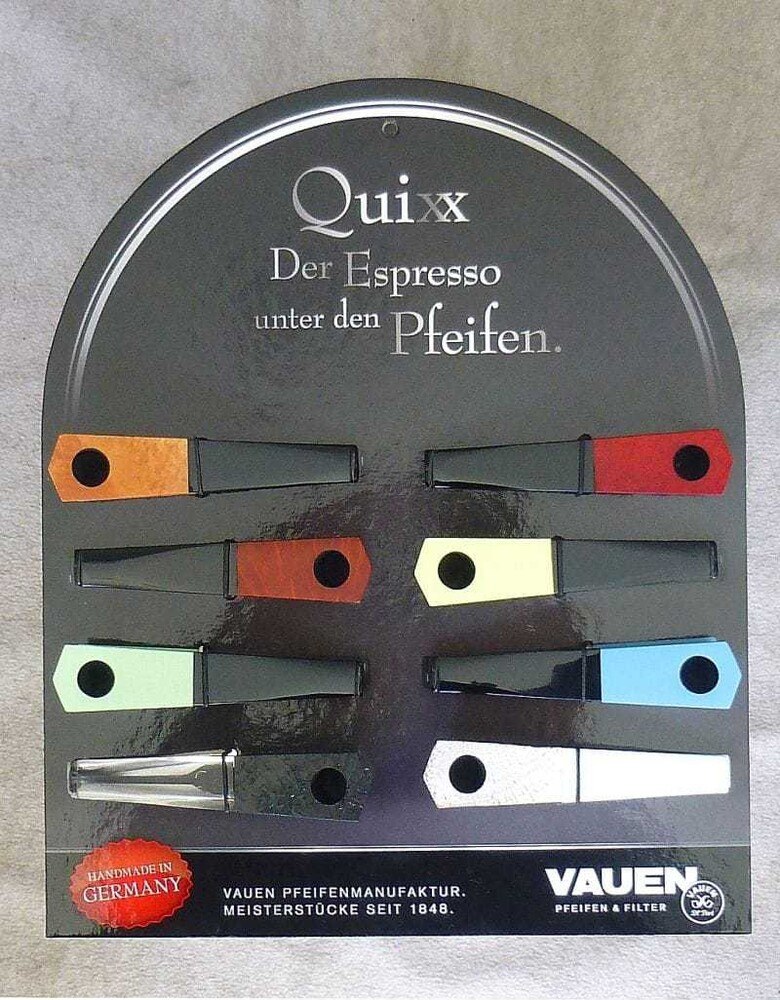 © Vauen Auf dem Display sind alle verfügbaren Farben ausgestellt - und fehlt ein Stück, so kann dieses einzeln nachbestellt werden.