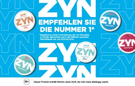 ZYN: Tabakfreier Nikotingenuss auf höchstem Niveau