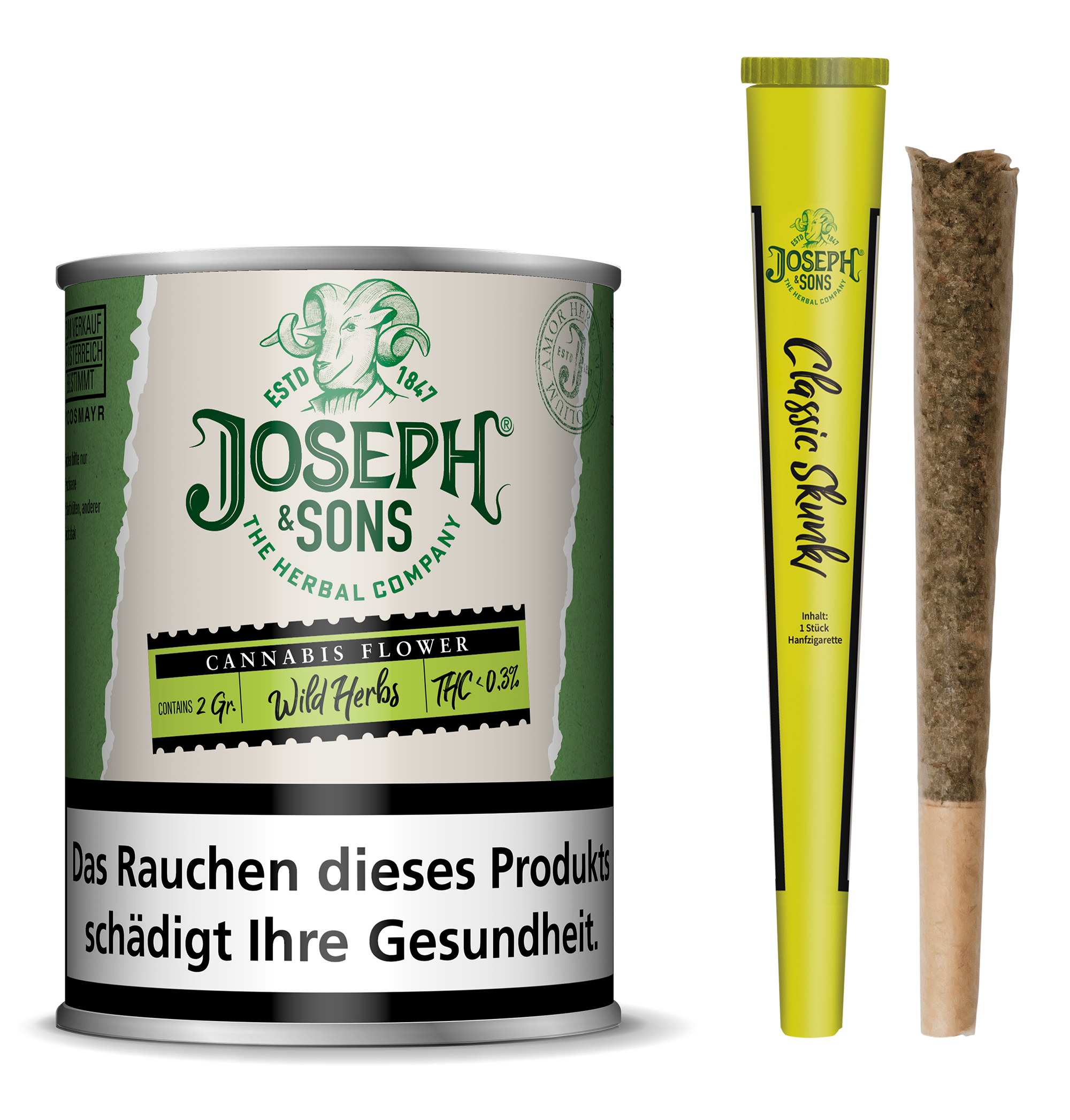 Joseph & Sons Cannabis-Produkte