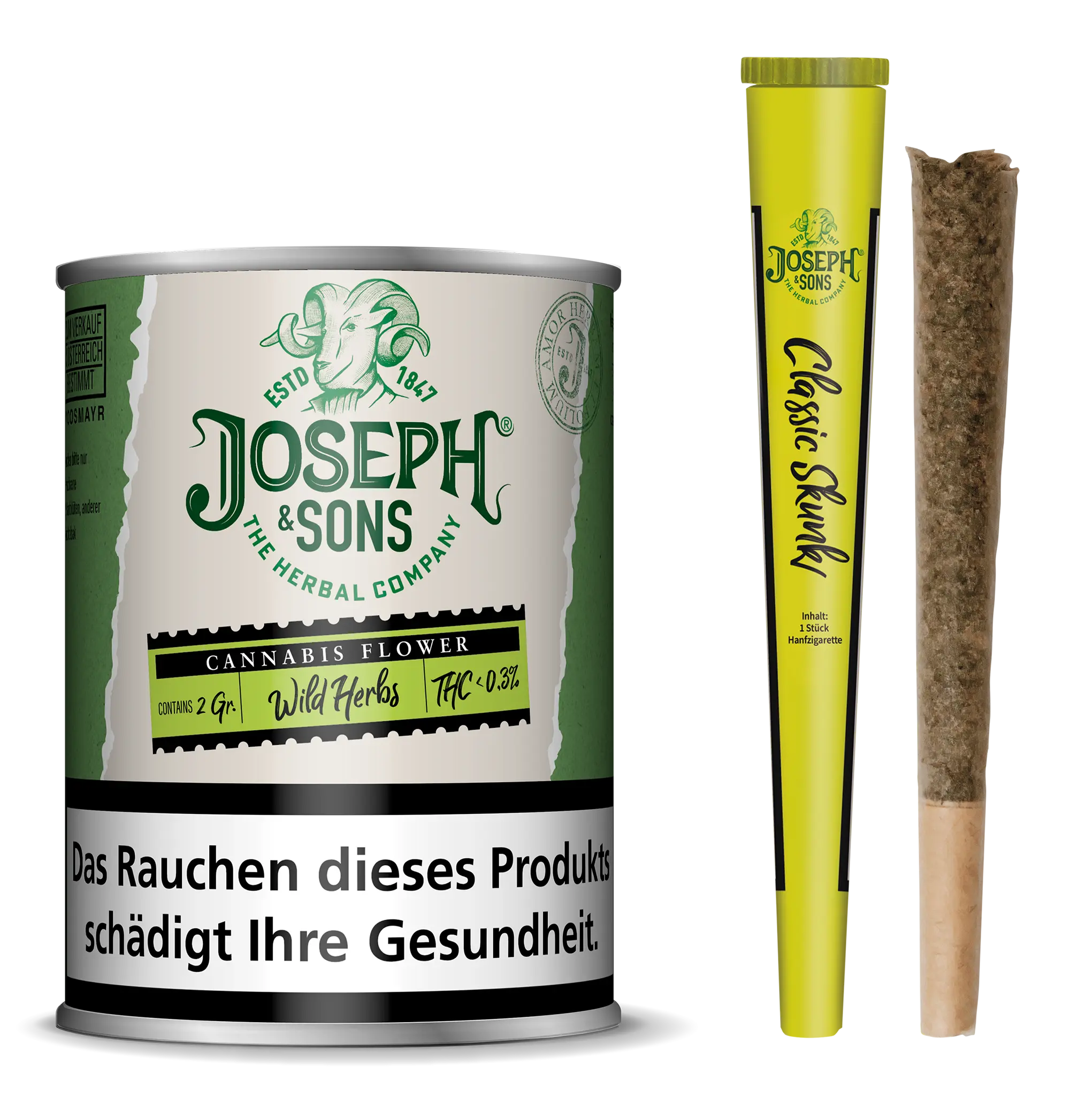 Joseph & Sons Cannabis-Produkte