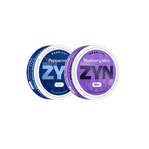 ZYN Peppermint & ZYN Blueberry Mint