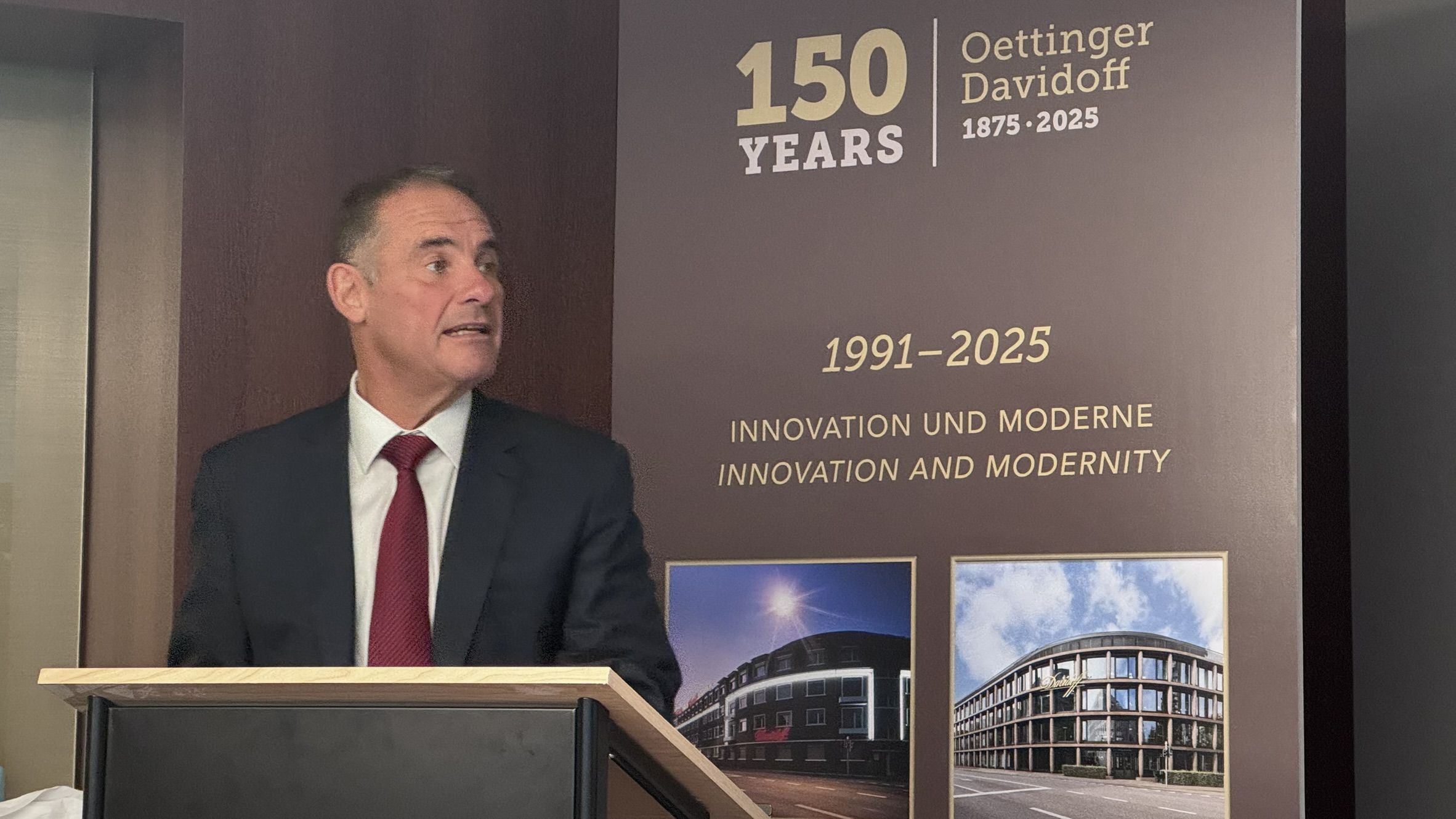 Zu Gast bei Davidoff in Basel